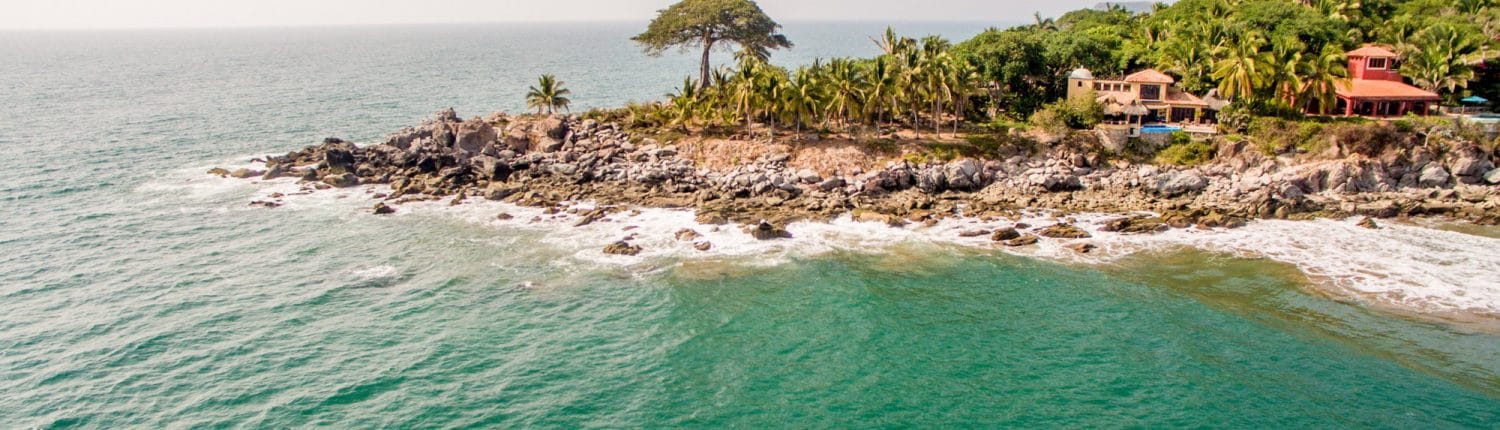 Beach at Punta Custodio in Rivera Nayarit