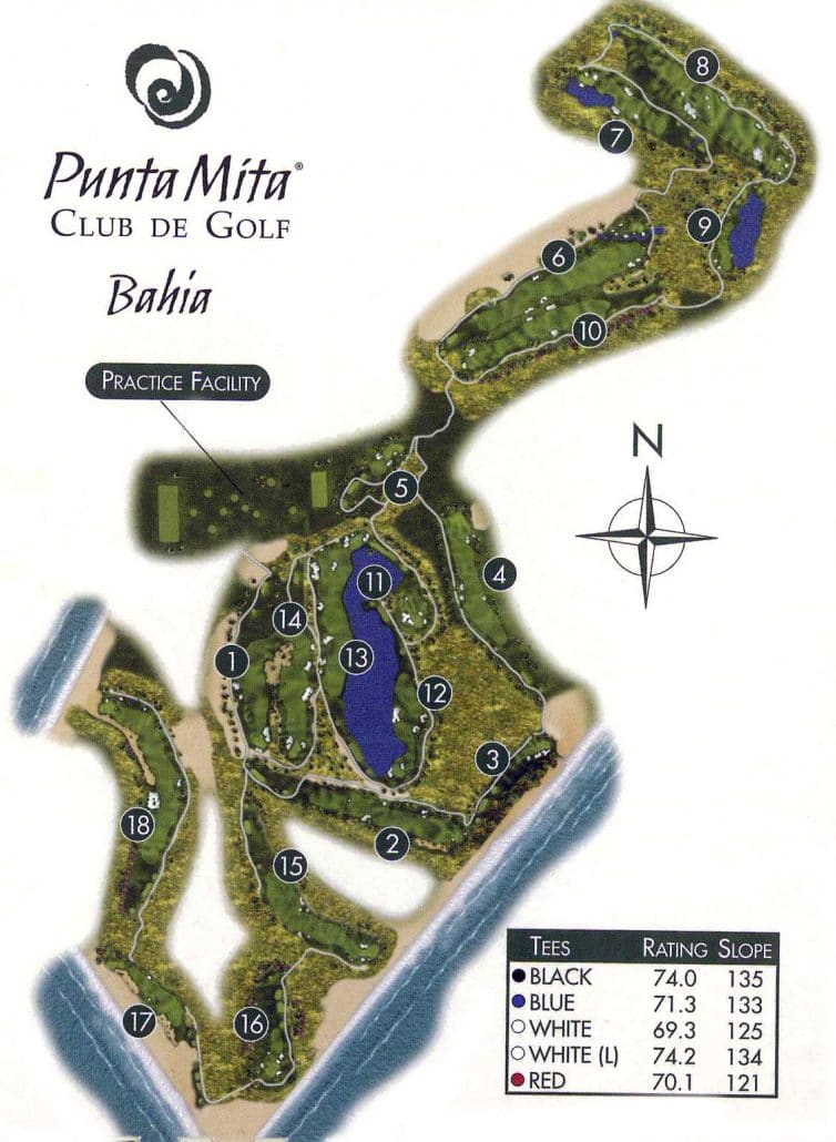 Bahia Golf Course Mexico Punta Mita Nayarit Golf Vacations