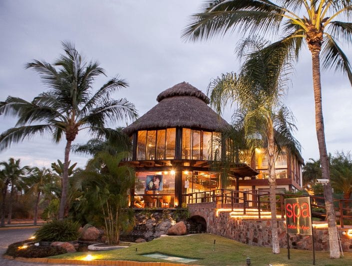 View of Spa at Belair Collection Hotel in Imanta Resort Hotel in Punta de Mita Riviera Nayarit Mexico