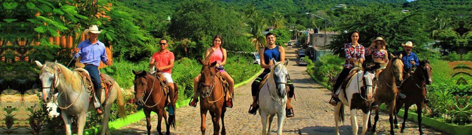 Caballos - horseback riding in Riviera Nayarit Mexico