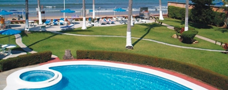 Pool at Hotel Casa Mañana in San Blas Riviera Nayarit Mexico