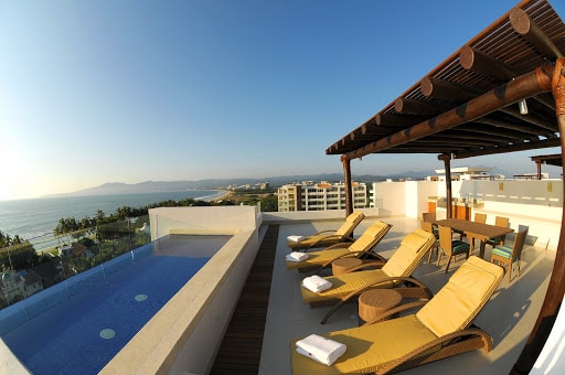 Balcony view at Marival Residences Luxury Resort in Nuevo Vallarta Riviera Nayarit Mexico