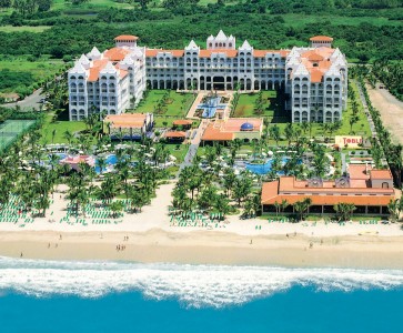 Aerial view of Riu Jalisco Hotel in Nuevo Vallarta Riviera Nayarit Mexico