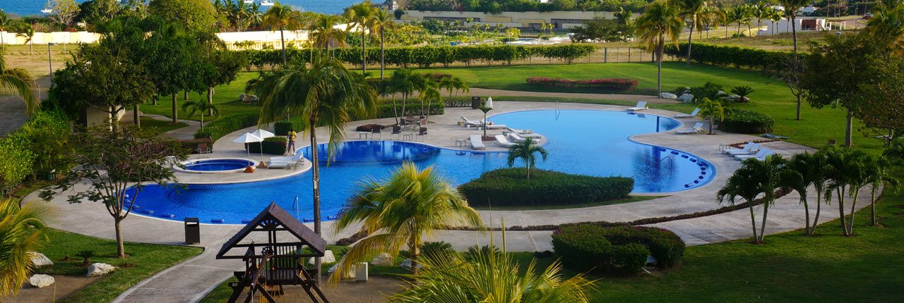 Swimming pool at B Nayar Hotel in La Cruz de Huanacaxtle Riviera Nayarit Mexico