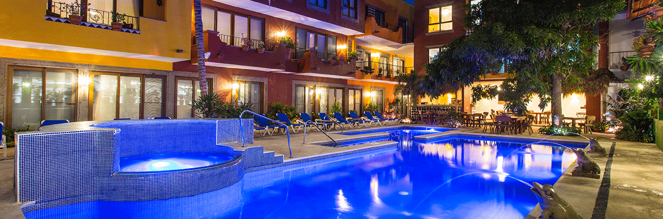 Pool at El Pueblito Hotel Sayulita Riviera Nayarit